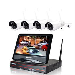 乔安Jooan TC 734NVR 4N W 130万无线监控套装 智能家居安防的便捷之选
